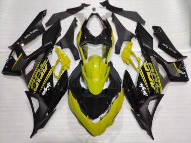 Glänzend Gelb 2018-2023 Kawasaki Ninja 400 Motorrad Verkleidung