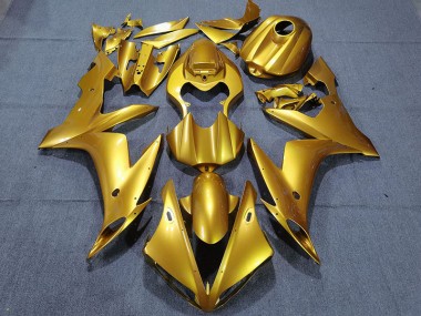 Glänzend Gold 2004-2006 Yamaha R1 Motorrad Verkleidung