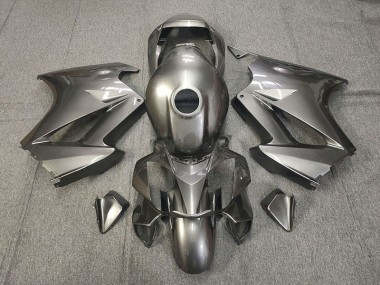 Glänzend Grau 2002-2012 Honda VFR800 Motorrad Verkleidung