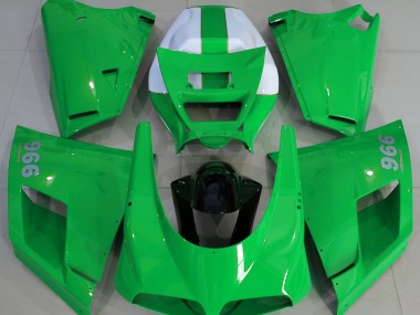 Glänzend Grün 1993-2005 Ducati 996 748 916 998 Motorrad Verkleidung