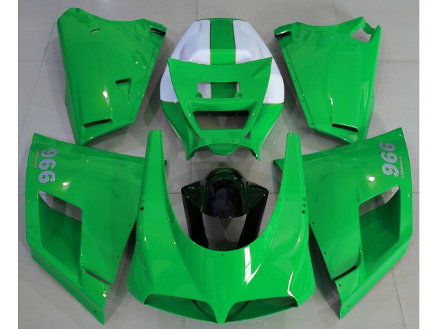 Glänzend Grün 1993-2005 Ducati 996 748 916 998 Motorrad Verkleidung Glänzend Grün 1993-2005 Ducati 996 748 916 998 Motorrad Verkleidung
