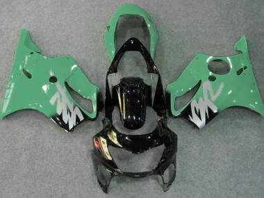 Glänzend Grün 1999-2000 Honda CBR600 F4 Motorrad Verkleidung