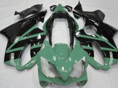 Glänzend Grün 2004-2007 Honda CBR600 F4i Motorrad Verkleidung
