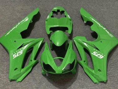 Glänzend Grün 2006-2008 Triumph Daytona 675 Motorrad Verkleidung