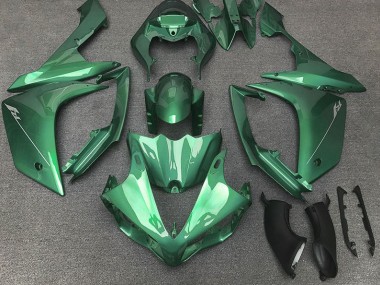 Glänzend Grün 2007-2008 Yamaha R1 Motorrad Verkleidung