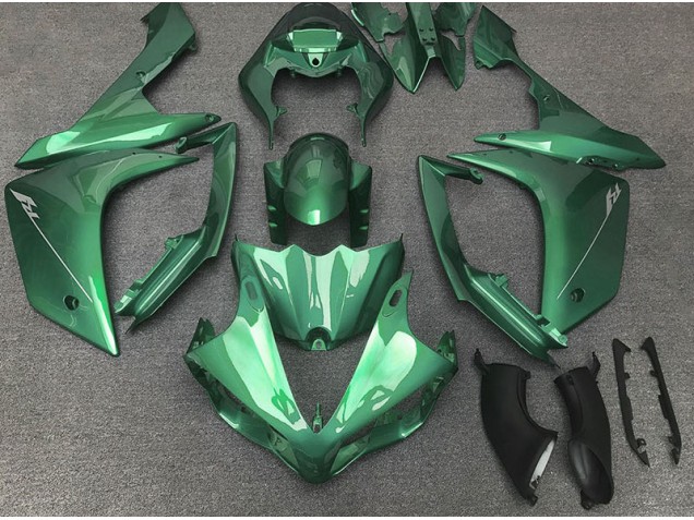 Glänzend Grün 2007-2008 Yamaha R1 Motorrad Verkleidung Glänzend Grün 2007-2008 Yamaha R1 Motorrad Verkleidung
