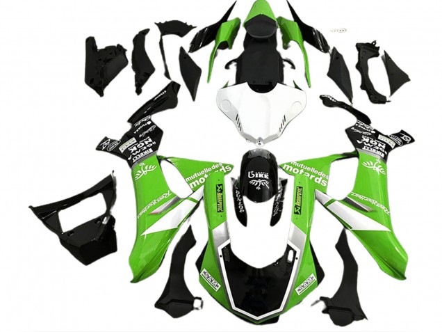 Glänzend Grün Logo-Stil 2015-2019 Yamaha R1 Motorrad Verkleidung Glänzend Grün Logo-Stil 2015-2019 Yamaha R1 Motorrad Verkleidung