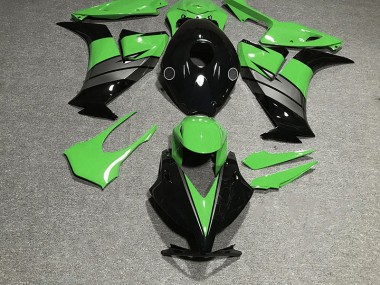 Glänzend Grün Schwarz & Grau 2012-2016 Honda CBR1000RR Motorrad Verkleidung