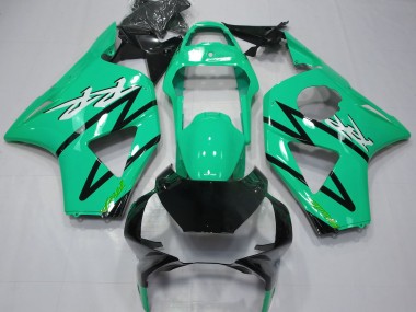 Glänzendes Blaugrün 2002-2003 Honda CBR954RR Motorrad Verkleidung