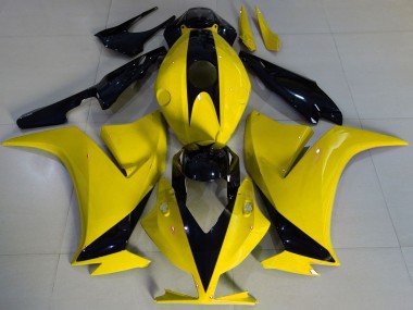 Glänzendes Gelb & Schwarz 2012-2016 Honda CBR1000RR Motorrad Verkleidung
