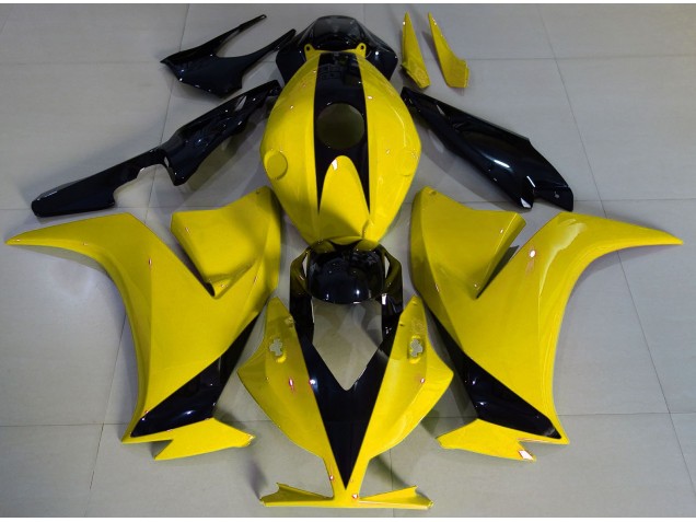 Glänzendes Gelb & Schwarz 2012-2016 Honda CBR1000RR Motorrad Verkleidung Glänzendes Gelb & Schwarz 2012-2016 Honda CBR1000RR Motorrad Verkleidung