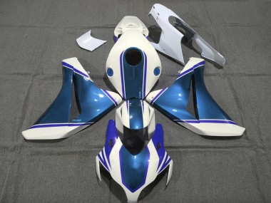 Glänzendes Perlblau 2008-2011 Honda CBR1000RR Motorrad Verkleidung