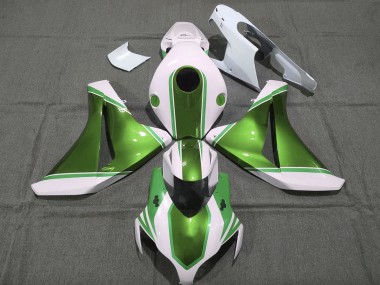 Glänzendes Perlgrün 2008-2011 Honda CBR1000RR Motorrad Verkleidung
