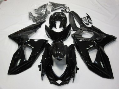 Glänzendes Schwarzes Design 2009-2016 Suzuki GSXR 1000 Motorrad Verkleidung