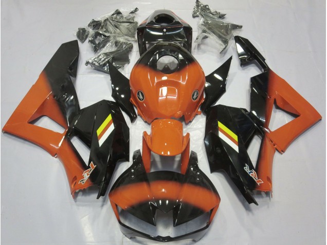 Glanzorange & Schwarz Verblassen 2013-2023 Honda CBR600RR Motorrad Verkleidung Glanzorange & Schwarz Verblassen 2013-2023 Honda CBR600RR Motorrad Verkleidung