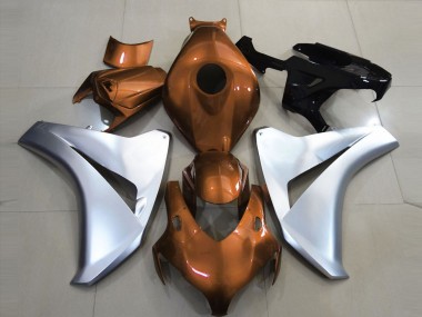 Glanzorange & Silber 2008-2011 Honda CBR1000RR Motorrad Verkleidung