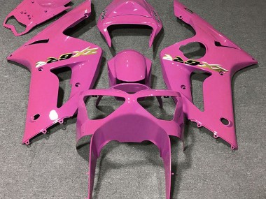 Glanzrosa 2003-2004 Kawasaki ZX6R Motorrad Verkleidung