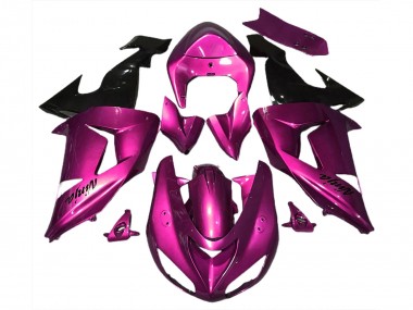 Glanzrosa 2006-2007 Kawasaki ZX10R Motorrad Verkleidung