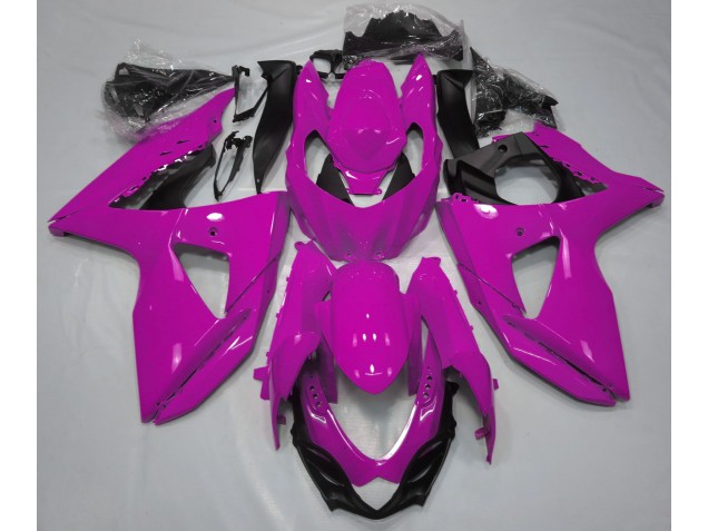 Glanzrosa 2009-2016 Suzuki GSXR 1000 Motorrad Verkleidung Glanzrosa 2009-2016 Suzuki GSXR 1000 Motorrad Verkleidung
