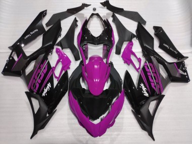 Glanzrosa 2018-2023 Kawasaki Ninja 400 Motorrad Verkleidung
