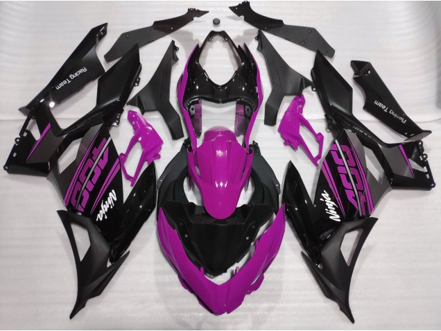 Glanzrosa 2018-2023 Kawasaki Ninja 400 Motorrad Verkleidung Glanzrosa 2018-2023 Kawasaki Ninja 400 Motorrad Verkleidung