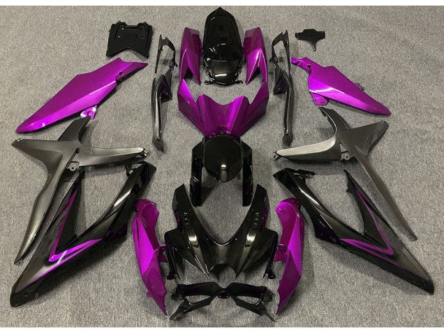 Glanzrosa & Grün R 2008-2010 Suzuki GSXR 600-750 Motorrad Verkleidung Glanzrosa & Grün R 2008-2010 Suzuki GSXR 600-750 Motorrad Verkleidung