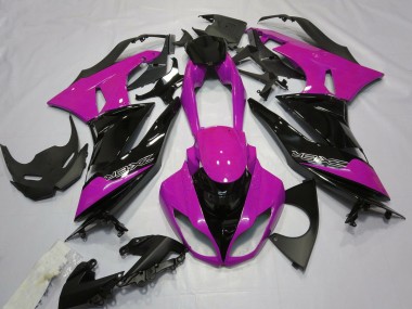 Glanzrosa & Schwarz 2009-2012 Kawasaki ZX6R Motorrad Verkleidung