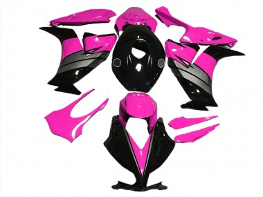 Glanzrosa Schwarz & Grau 2012-2016 Honda CBR1000RR Motorrad Verkleidung