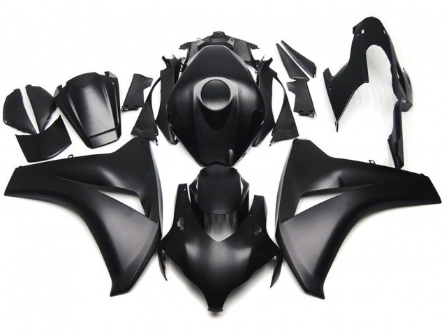 Glattes Matt Schwarz 2008-2011 Honda CBR1000RR Motorrad Verkleidung Glattes Matt Schwarz 2008-2011 Honda CBR1000RR Motorrad Verkleidung