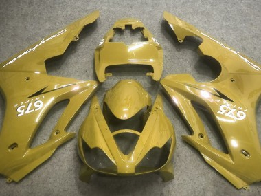 Gold 2006-2008 Triumph Daytona 675 Motorrad Verkleidung