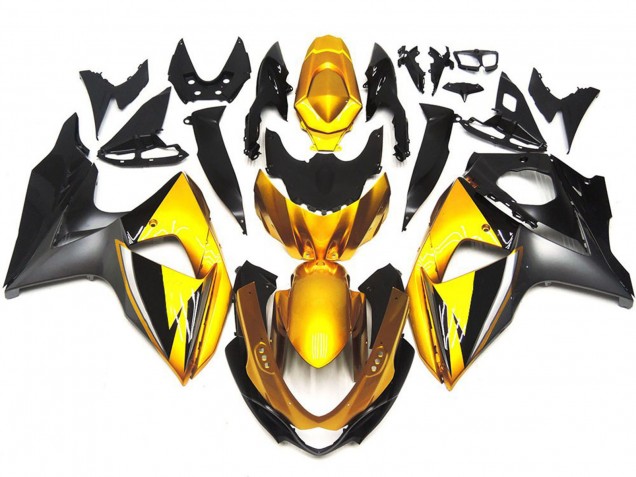 Gold & Grau OEM-Stil Benutzerdefiniert 2009-2016 Suzuki GSXR 1000 Motorrad Verkleidung Gold & Grau OEM-Stil Benutzerdefiniert 2009-2016 Suzuki GSXR 1000 Motorrad Verkleidung