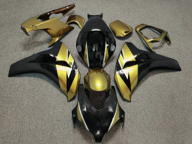 Gold & Schwarz 2008-2011 Honda CBR1000RR Motorrad Verkleidung