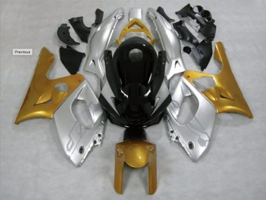 Gold & Silber Glänzend 1998-2007 Yamaha YZF600 Motorrad Verkleidung