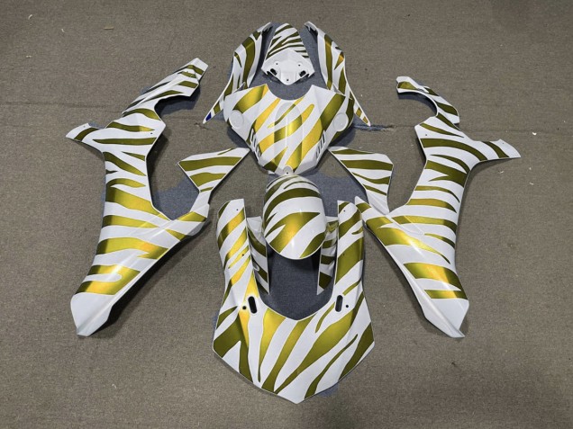 Goldenes Zebra 2015-2019 Yamaha R1 Motorrad Verkleidung Goldenes Zebra 2015-2019 Yamaha R1 Motorrad Verkleidung