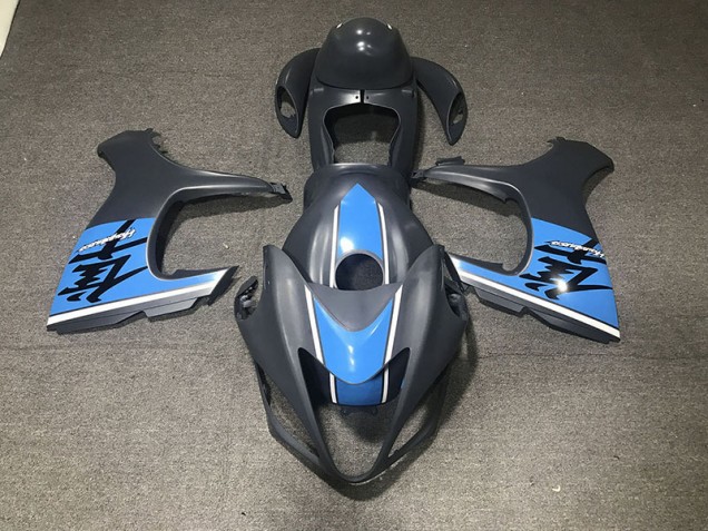 Grau & Himmelblau 2008-2020 Suzuki GSXR 1300 Motorrad Verkleidung Grau & Himmelblau 2008-2020 Suzuki GSXR 1300 Motorrad Verkleidung