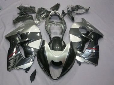 Grau & Silber 1997-2007 Suzuki GSXR 1300 Motorrad Verkleidung