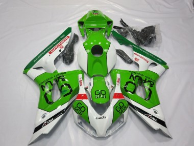 Grün & Weiß 2006-2007 Honda CBR1000RR Motorrad Verkleidung