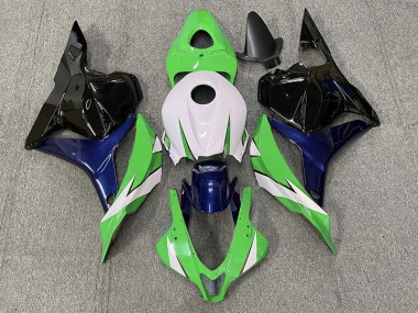 Grün & Weiß 2009-2012 Honda CBR600RR Motorrad Verkleidung