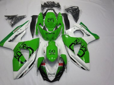 Grün Go Fun 2009-2016 Suzuki GSXR 1000 Motorrad Verkleidung