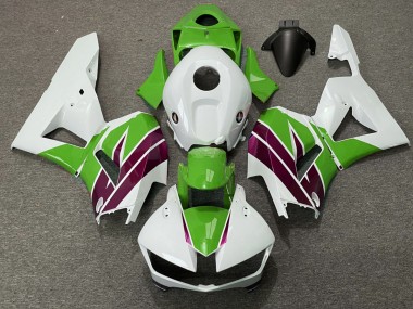 Grün & Lila Glänzend 2013-2023 Honda CBR600RR Motorrad Verkleidung