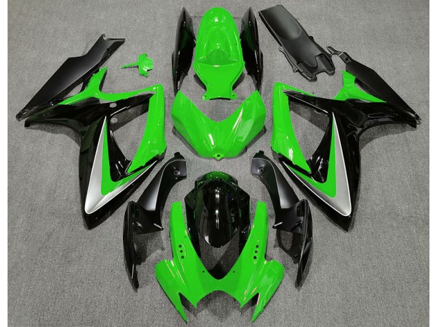 Grün OEM-Stil 2006-2007 Suzuki GSXR 600-750 Motorrad Verkleidung Grün OEM-Stil 2006-2007 Suzuki GSXR 600-750 Motorrad Verkleidung