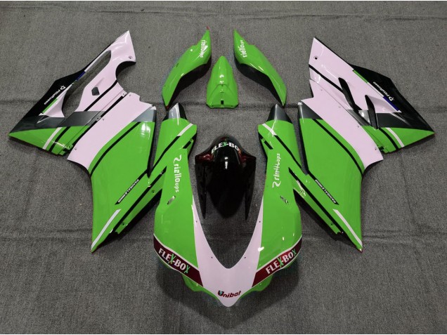Grün OEM-Stil 2015-2017 Ducati 959 1299 Motorrad Verkleidung Grün OEM-Stil 2015-2017 Ducati 959 1299 Motorrad Verkleidung