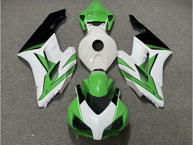 Grün-Weiß & Schwarz Glänzend 2004-2005 Honda CBR1000RR Motorrad Verkleidung Grün-Weiß & Schwarz Glänzend 2004-2005 Honda CBR1000RR Motorrad Verkleidung