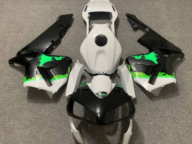 Grüne Spritzer 2003-2004 Honda CBR600RR Motorrad Verkleidung