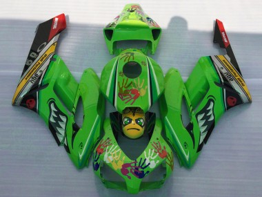 Grüner Hai 2004-2005 Honda CBR1000RR Motorrad Verkleidung