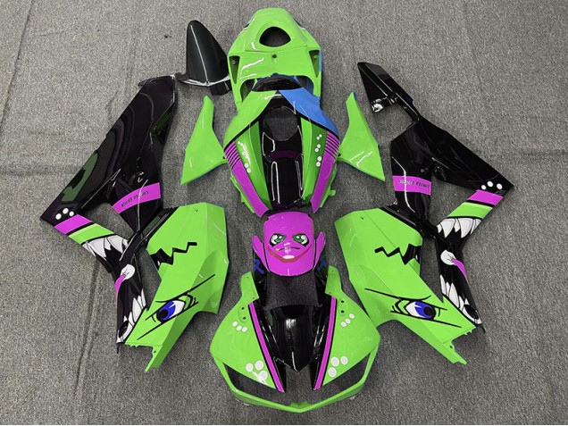 Grüner Hai 2013-2023 Honda CBR600RR Motorrad Verkleidung Grüner Hai 2013-2023 Honda CBR600RR Motorrad Verkleidung