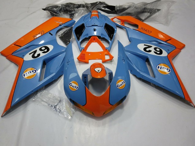 Gulf 2007-2014 Ducati 848 1098 1198 Motorrad Verkleidung Gulf 2007-2014 Ducati 848 1098 1198 Motorrad Verkleidung