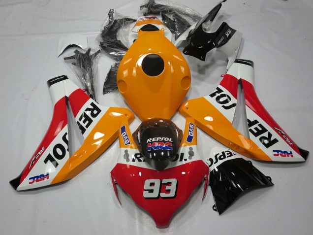 Hell Repsol 2008-2011 Honda CBR1000RR Motorrad Verkleidung Hell Repsol 2008-2011 Honda CBR1000RR Motorrad Verkleidung