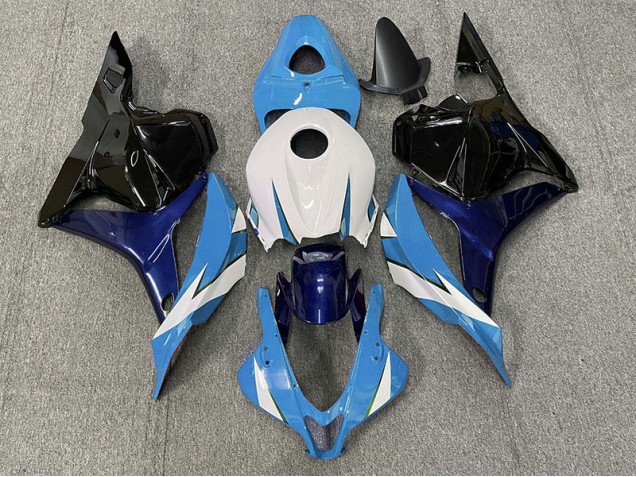 Hellblau & Weiß 2009-2012 Honda CBR600RR Motorrad Verkleidung Hellblau & Weiß 2009-2012 Honda CBR600RR Motorrad Verkleidung