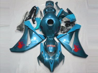 Hellblau Custom 2008-2011 Honda CBR1000RR Motorrad Verkleidung
